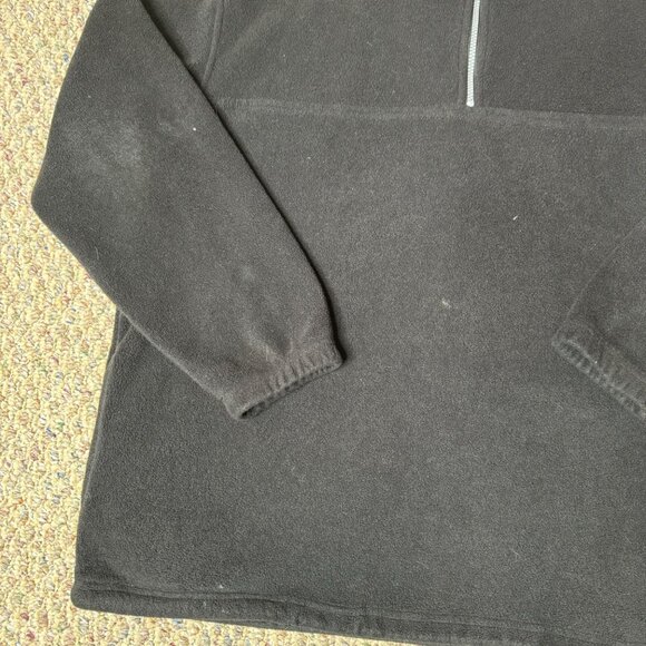 Starting Point XL Black Fleece Pullover Half-Zip Jacket - Picture 8 of 9